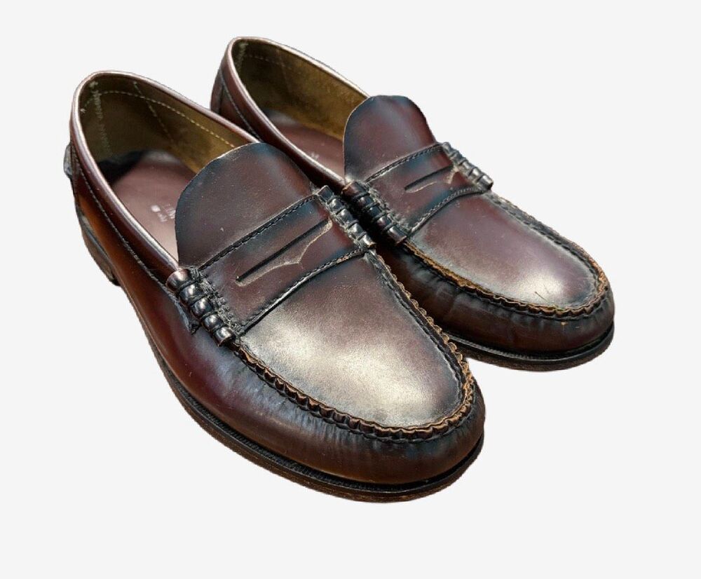 Florsheim Brown Leather Penny Loafers Men’s Size 8.5 Dress Shoes